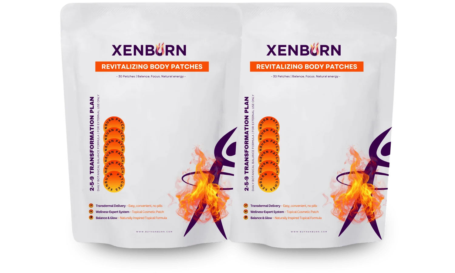 XenBurn 2 Pouch Package